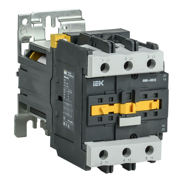 Контактор IEK 95А 230В AC, KMD41-095-230-11