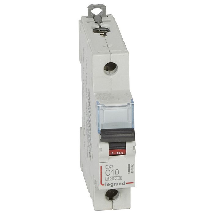 Автоматический выключатель Legrand DPX? 1P 10А (C) 10кА, 407668