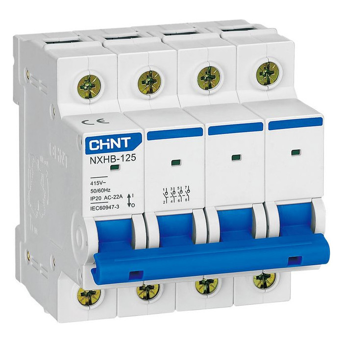Выключатель нагрузки NXHB-125 4P 20A (R)(CHINT)