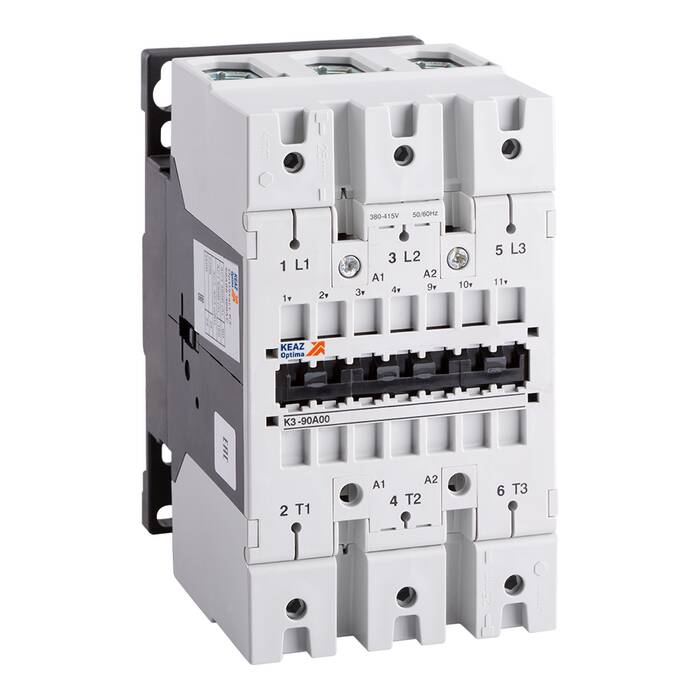 Контактор КЭАЗ OptiStart K3 3P 115А 110В AC/DC 55кВт, 117535