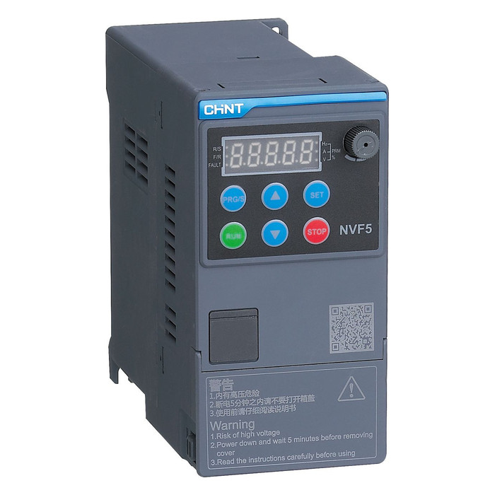 Преобразователь частоты NVF5-1.5/TD2-B, 1.5кВт, 220В 1Ф , общий тип (CHINT)