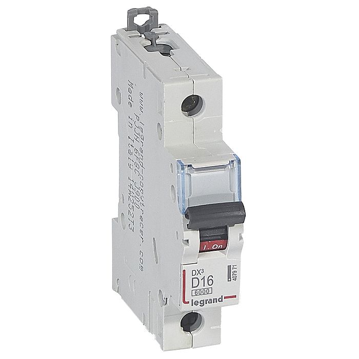 Автоматический выключатель Legrand DX? 1P 16А (D) 10кА, 407971