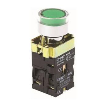Кнопка управления NP2-BW3565 1НО+1НЗ желтая AC/DC230В(LED) IP40 (CHINT) Кнопка управления NP2-BW3565 1НО+1НЗ желтая AC/DC230В(LED) IP40 (CHINT)