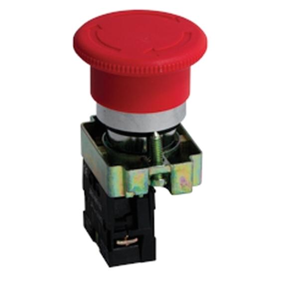 Кнопка BS542 поворотная красная грибок NC EKF PROxima Кнопка BS542 поворотная красная грибок NC EKF PROxima