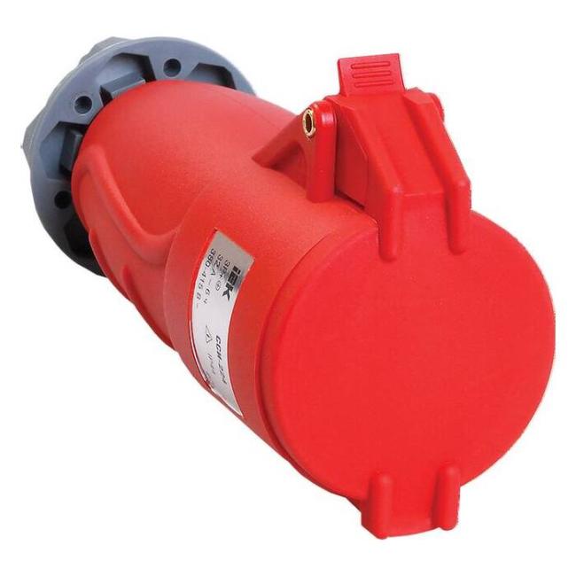 Розетка переносная ССИ-223 32А-6ч/200-250В 2Р+РЕ IP44 MAGNUM ИЭК Розетка переносная ССИ-223 32А-6ч/200-250В 2Р+РЕ IP44 MAGNUM ИЭК