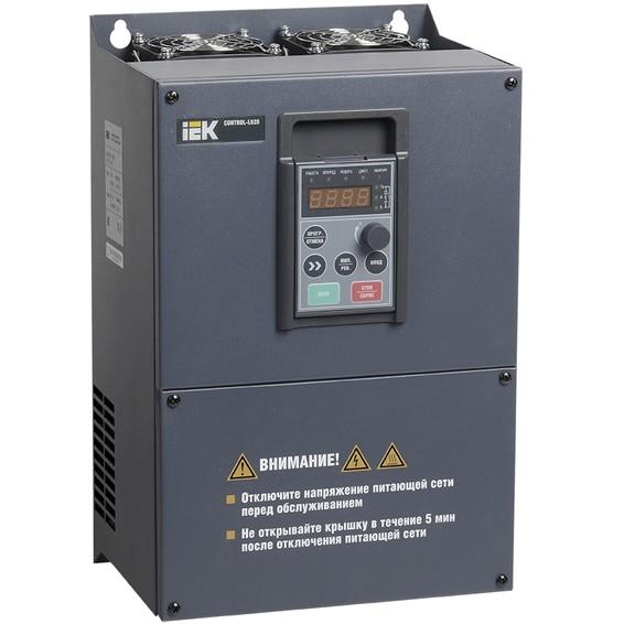 Преобразователь частоты CONTROL-L620 380В, 3Ф 18-22 kW IEK Преобразователь частоты CONTROL-L620 380В, 3Ф 18-22 kW IEK