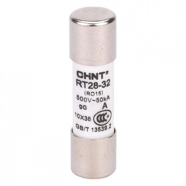 Плавкая вставка цилиндрическая RT28-32 4A 10х38 (R)(CHINT)