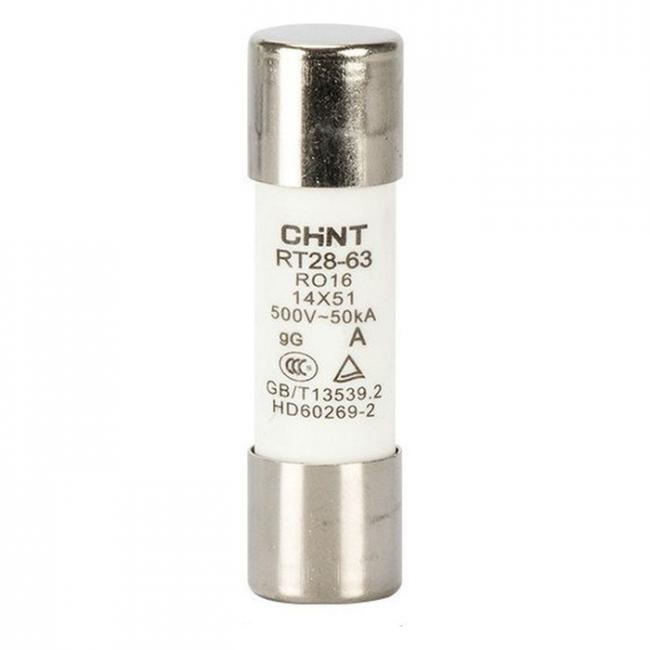 Плавкая вставка цилиндрическая RT28-63 16A 14х51 (R)(CHINT)