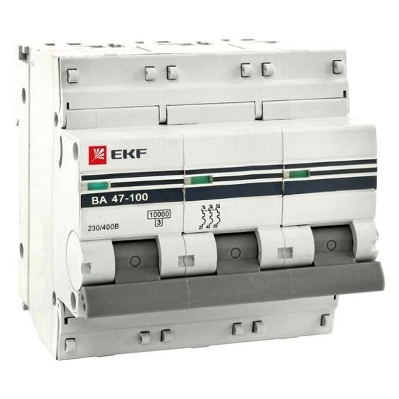 Автоматический выключатель EKF PROxima 3P 16А (C) 10кА, mcb47100-3-16C-pro Автоматический выключатель EKF PROxima 3P 16А (C) 10кА, mcb47100-3-16C-pro