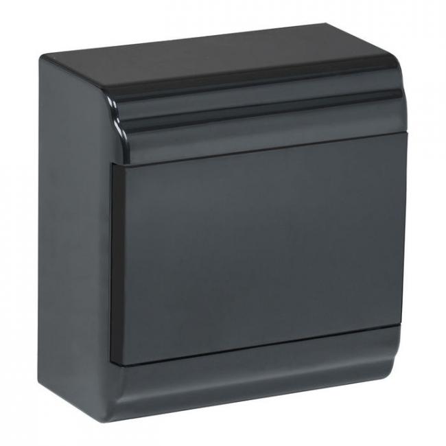 Корпус модульный пл. нав. ЩРН-П-6 PRIME черный IP41 IEK Корпус модульный пл. нав. ЩРН-П-6 PRIME черный IP41 IEK