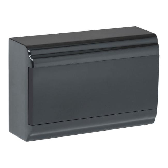 Корпус модульный пл. нав. ЩРН-П-12 PRIME черный IP41 IEK Корпус модульный пл. нав. ЩРН-П-12 PRIME черный IP41 IEK