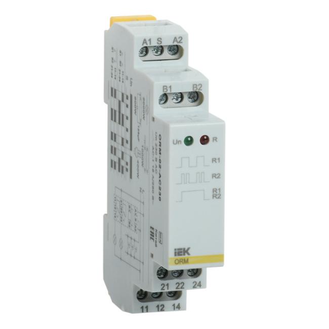 Импульсное реле ORM. 2 конт. 230 В AC IEK Импульсное реле ORM. 2 конт. 230 В AC IEK