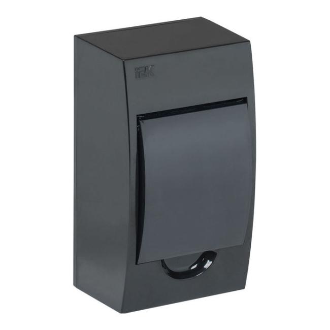 KREPTA 3 Корпус пластиковый ЩРН-П-4 IP41 черный IEK KREPTA 3 Корпус пластиковый ЩРН-П-4 IP41 черный IEK