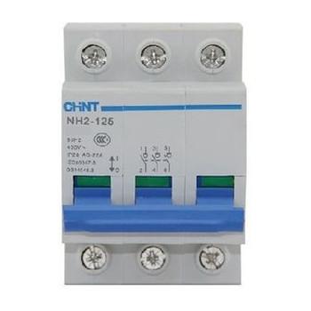 Выключатель нагрузки NH2-125 3P 100A (CHINT) Выключатель нагрузки NH2-125 3P 100A (CHINT)