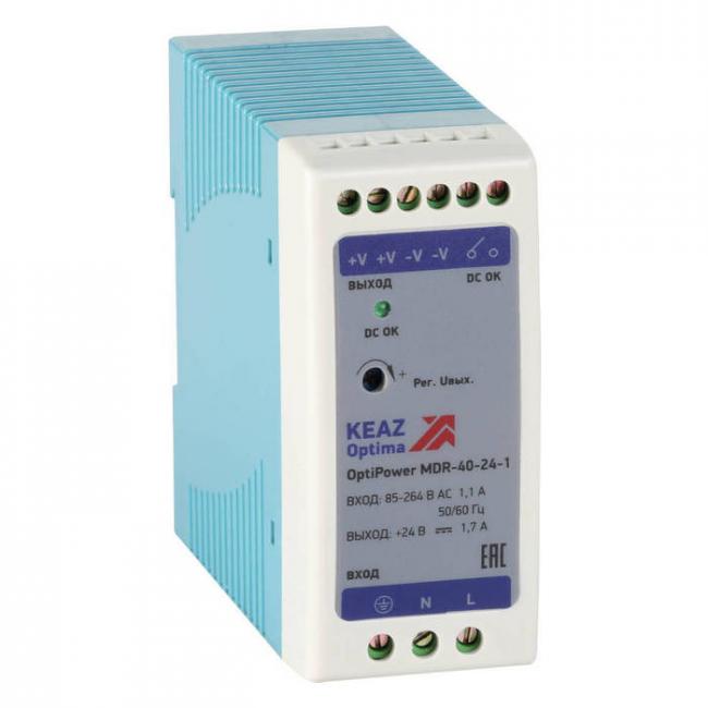 Блок питания OptiPower MDR-40-24-1 Блок питания OptiPower MDR-40-24-1