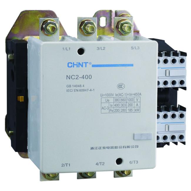 Контактор Chint NC2 3P 400А 230В AC 200кВт, 236157 Контактор Chint NC2 3P 400А 230В AC 200кВт, 236157