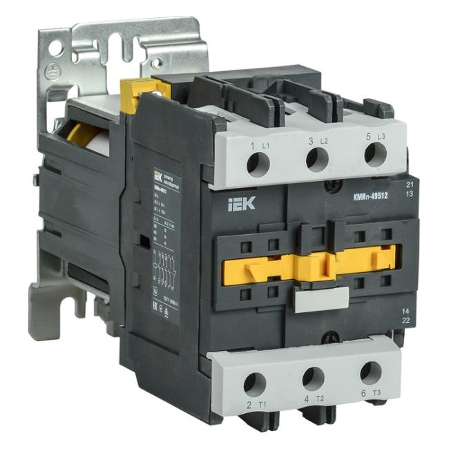 Контактор IEK 80А 110В AC, KMD41-080-110-11 Контактор IEK 80А 110В AC, KMD41-080-110-11
