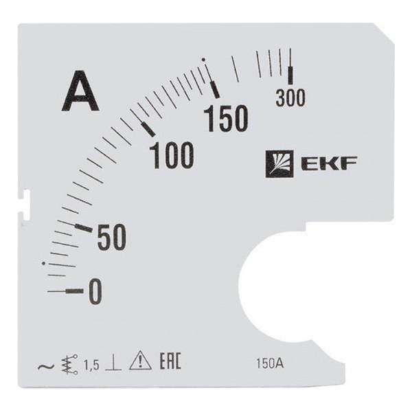 Шкала сменная для A961 150/5А-1,5 EKF PROxima Шкала сменная для A961 150/5А-1,5 EKF PROxima