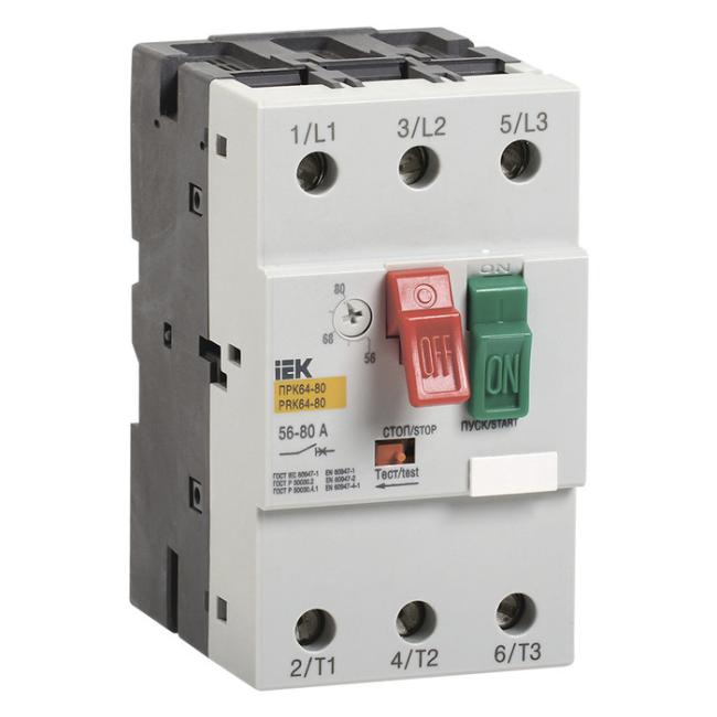 Пускатель IEK ПРК64 25А,DMS22-25 Пускатель IEK ПРК64 25А,DMS22-25