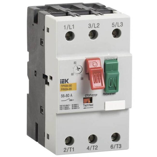Пускатель IEK ПРК64 40А,DMS22-40 Пускатель IEK ПРК64 40А,DMS22-40