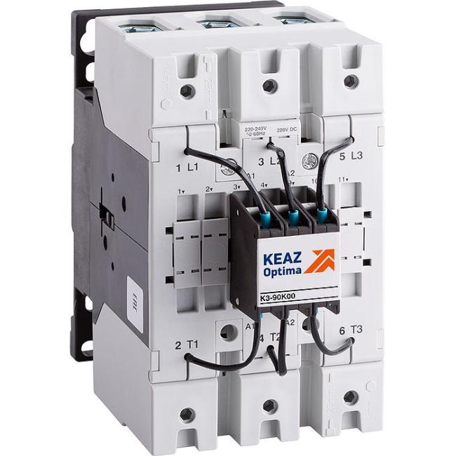 Контактор КЭАЗ OptiStart K3 3P 115А 230В AC 55кВт, 117092 Контактор КЭАЗ OptiStart K3 3P 115А 230В AC 55кВт, 117092