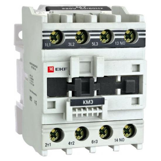 Контактор EKF PROxima 32А AC 15кВт, ctr-s-32-36 Контактор EKF PROxima 32А AC 15кВт, ctr-s-32-36