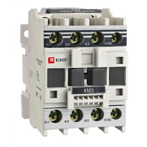 Контактор EKF PROxima 9А AC 4кВт, ctr-s-9-36-nc Контактор EKF PROxima 9А AC 4кВт, ctr-s-9-36-nc