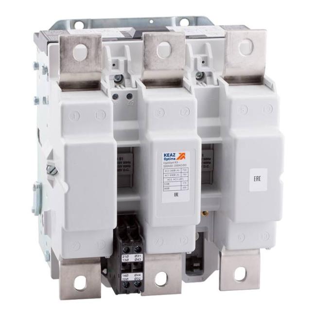 Контактор КЭАЗ OptiStart K3 3P 700А 230В AC/DC 400кВт, 117560 Контактор КЭАЗ OptiStart K3 3P 700А 230В AC/DC 400кВт, 117560
