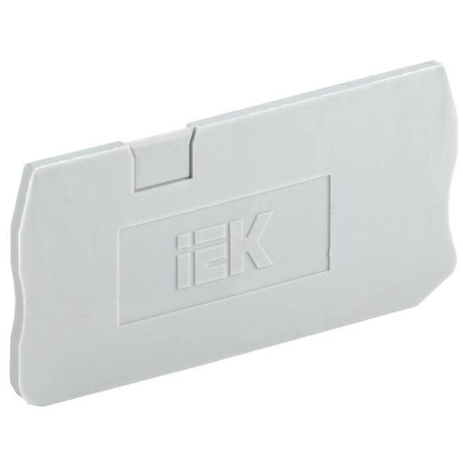Заглушка для КПИ 3в-1,5/2,5 3 вывода серая IEK Заглушка для КПИ 3в-1,5/2,5 3 вывода серая IEK