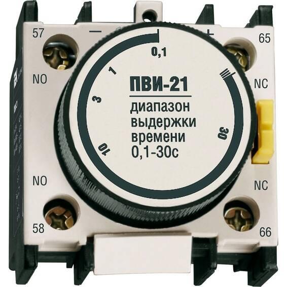 Приставка выдержки времени IEK ПВИ, 10-180с, KPV10-11-2 Приставка выдержки времени IEK ПВИ, 10-180с, KPV10-11-2
